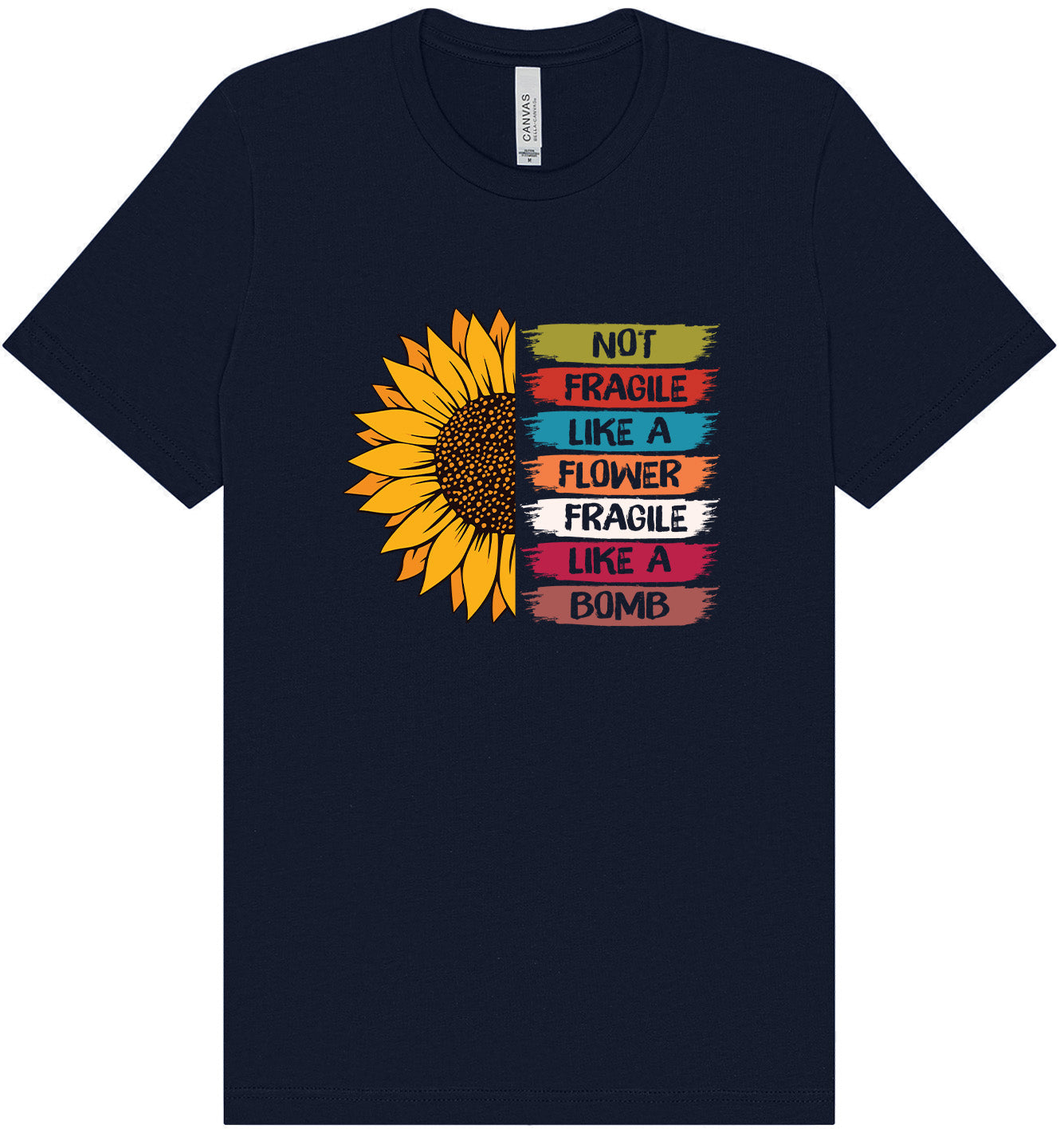 Fragile Like A… Adult Bella Canvas Shirt