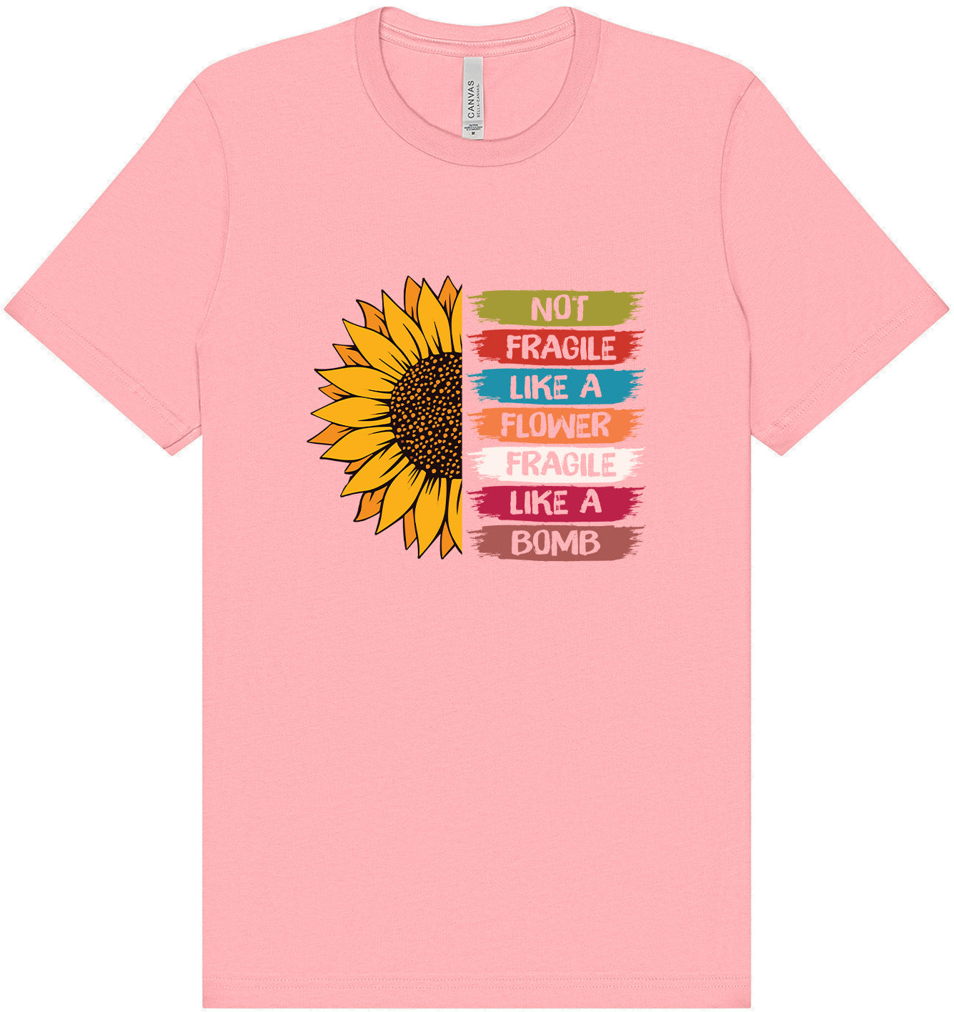 Fragile Like A… Adult Bella Canvas Shirt