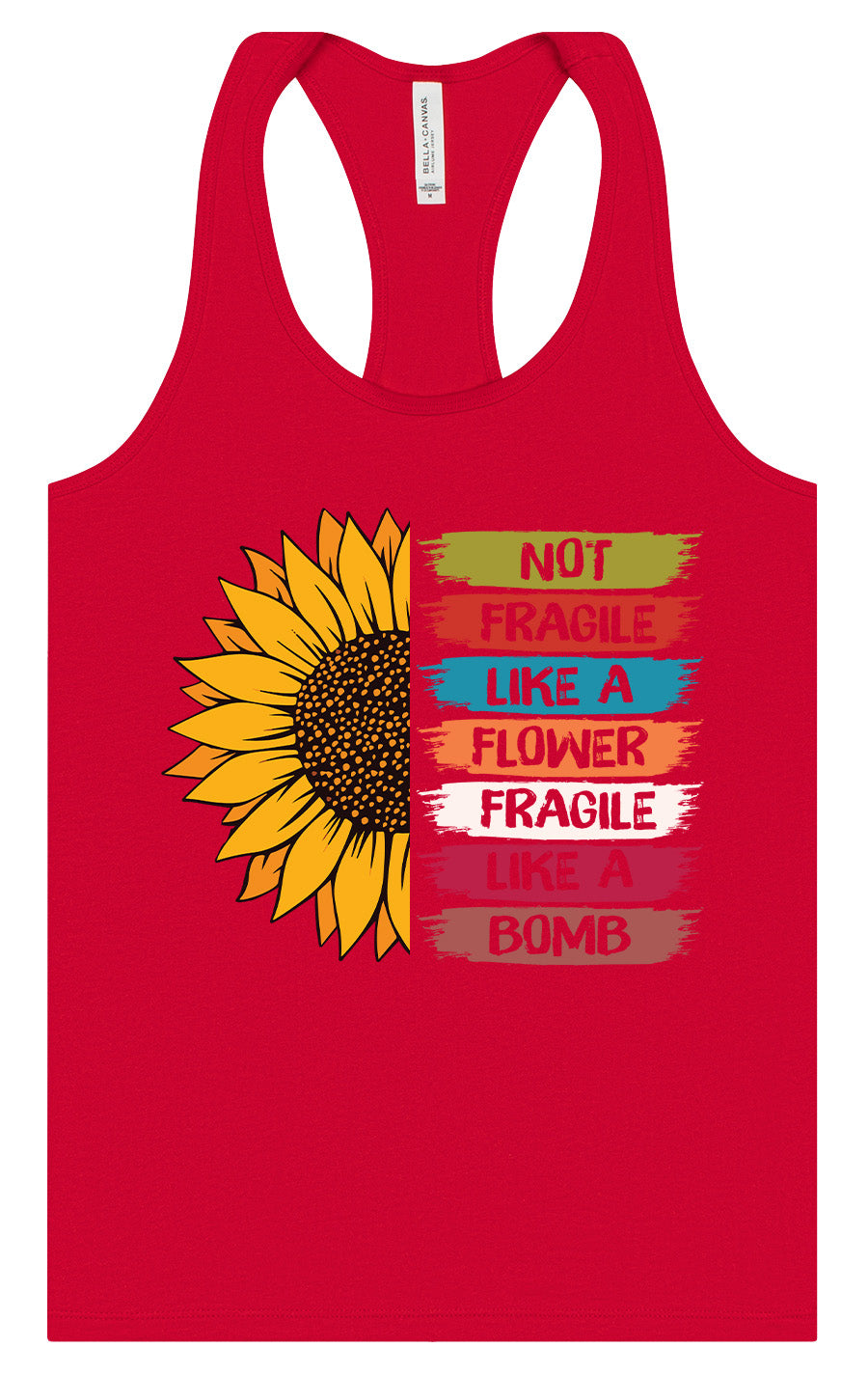 Fragile Like A… Women's Racerback Tank