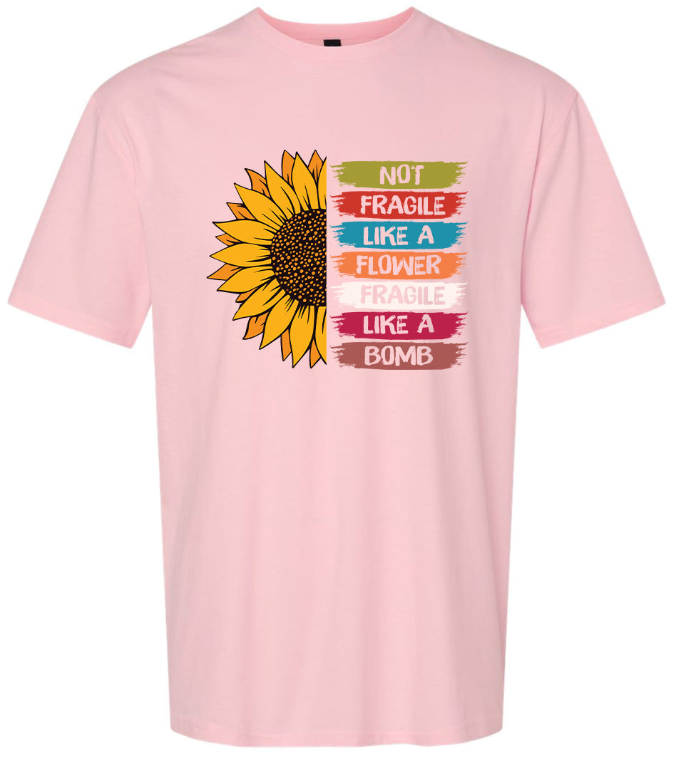 Fragile Like A… Adult Gildan Soft Shirt