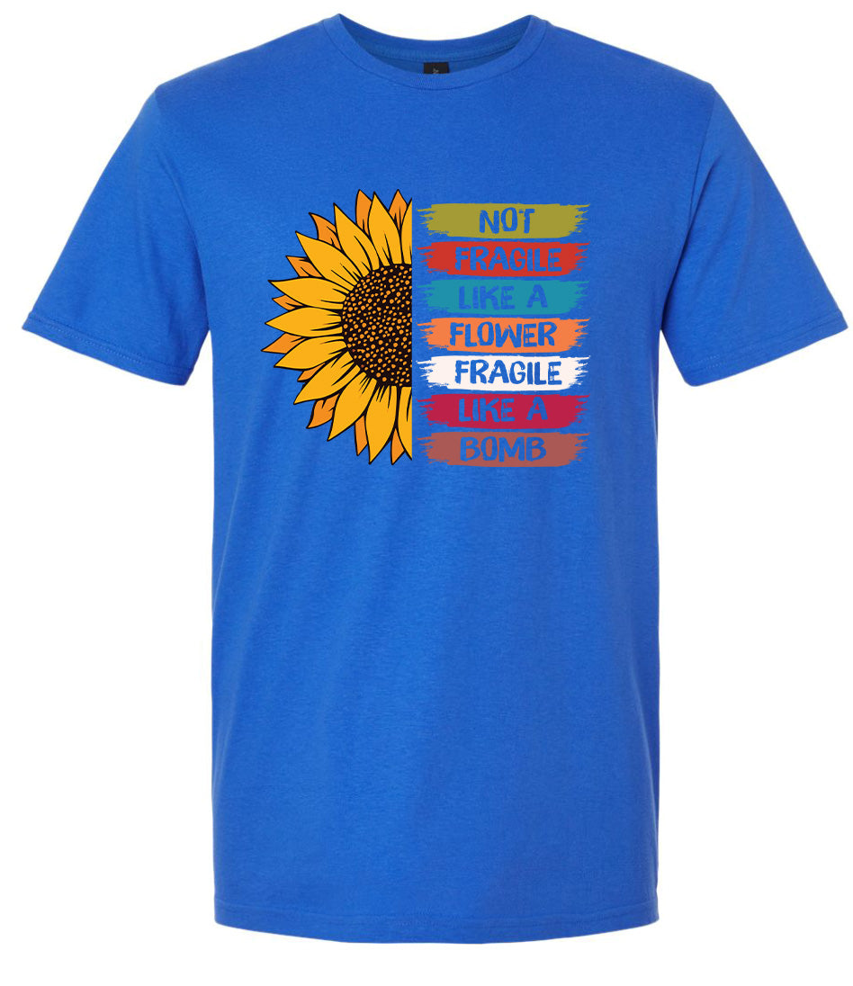 Fragile Like A… Adult Gildan Soft Shirt
