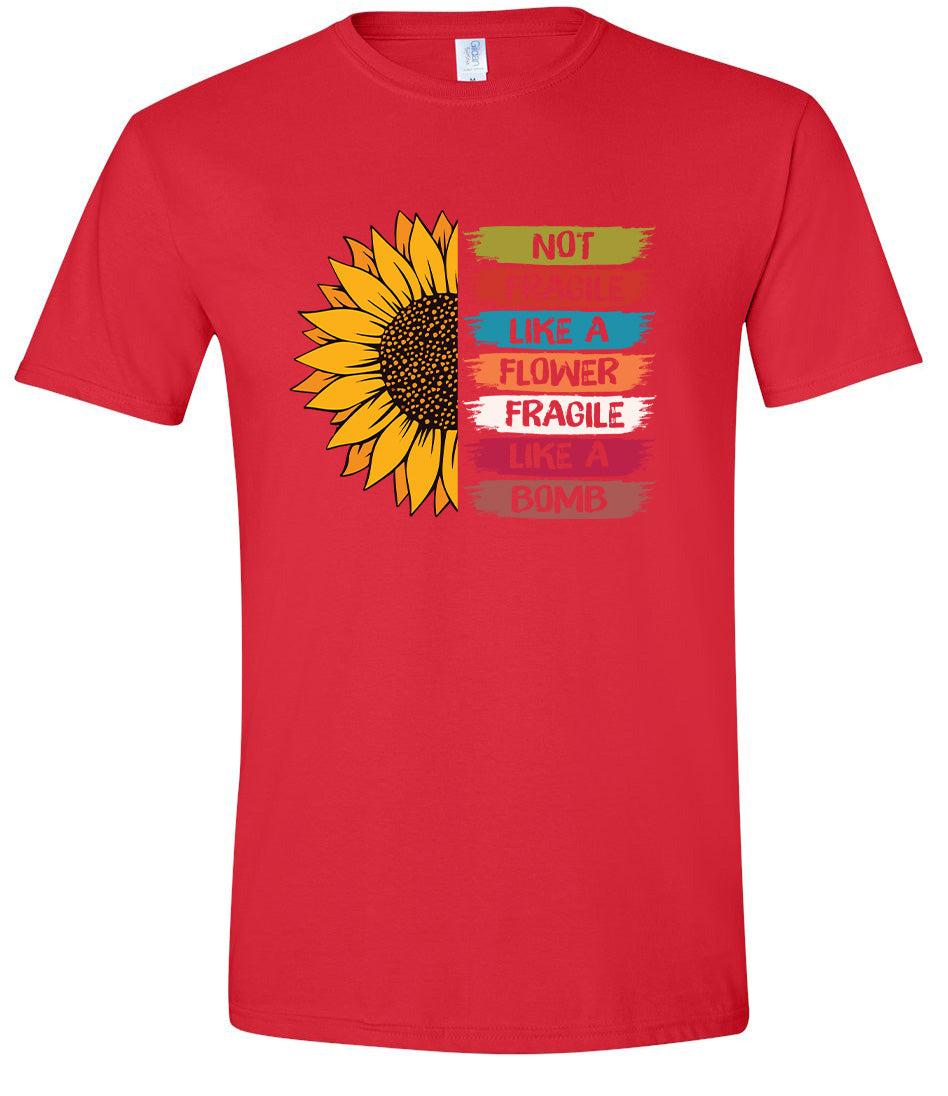 Fragile Like A… Adult Gildan Soft Shirt