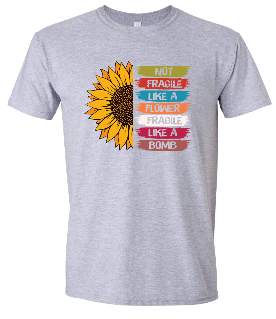 Fragile Like A… Adult Gildan Soft Shirt