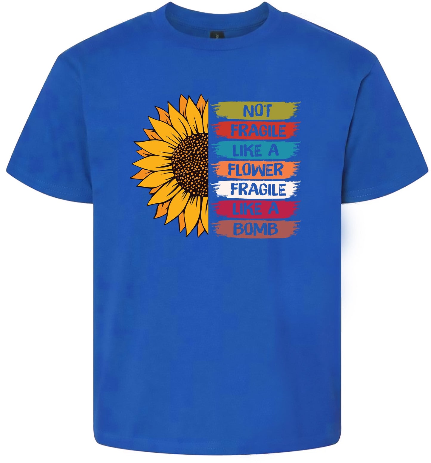 Fragile Like A… Children's Gildan Soft Shirt