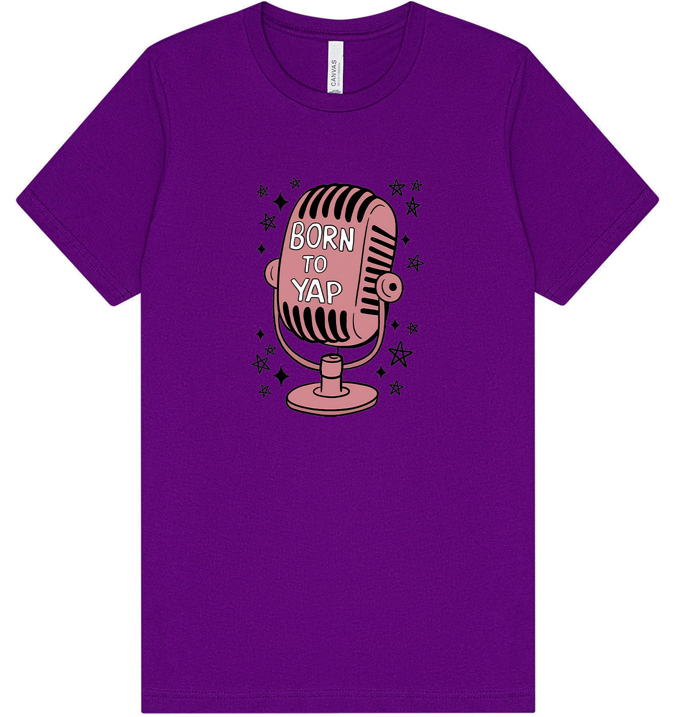 Born to Yap Adult Bella Canvas Shirt