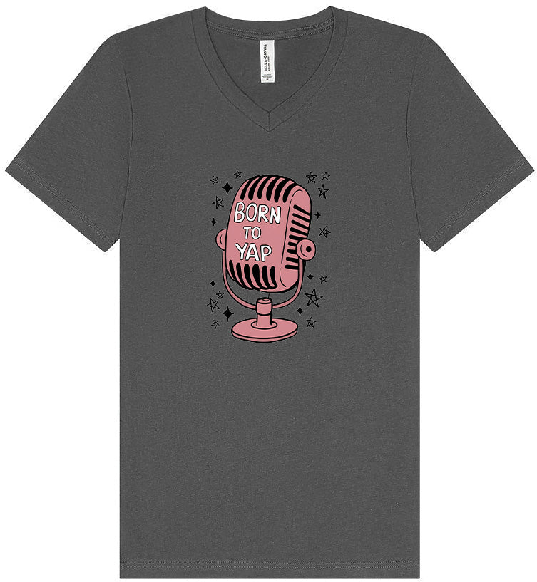 Born to Yap Unisex V-Neck Shirt
