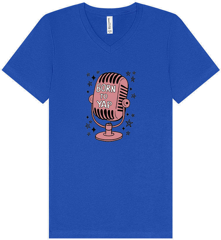 Born to Yap Unisex V-Neck Shirt