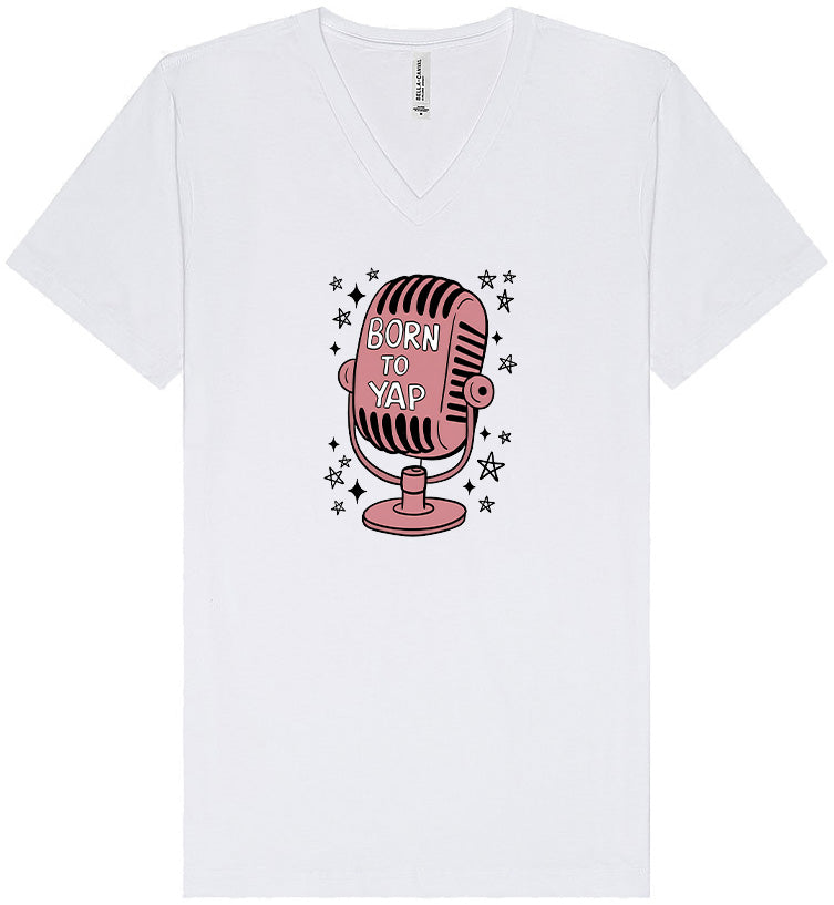Born to Yap Unisex V-Neck Shirt
