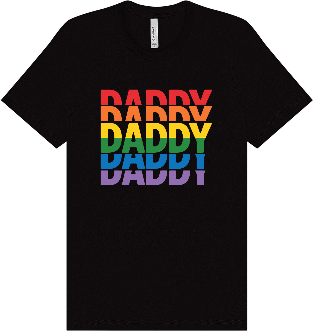 Daddy Pride Adult Bella Canvas Shirt