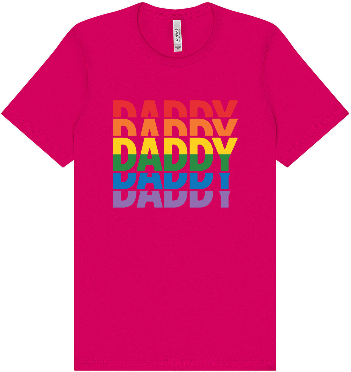 Daddy Pride Adult Bella Canvas Shirt