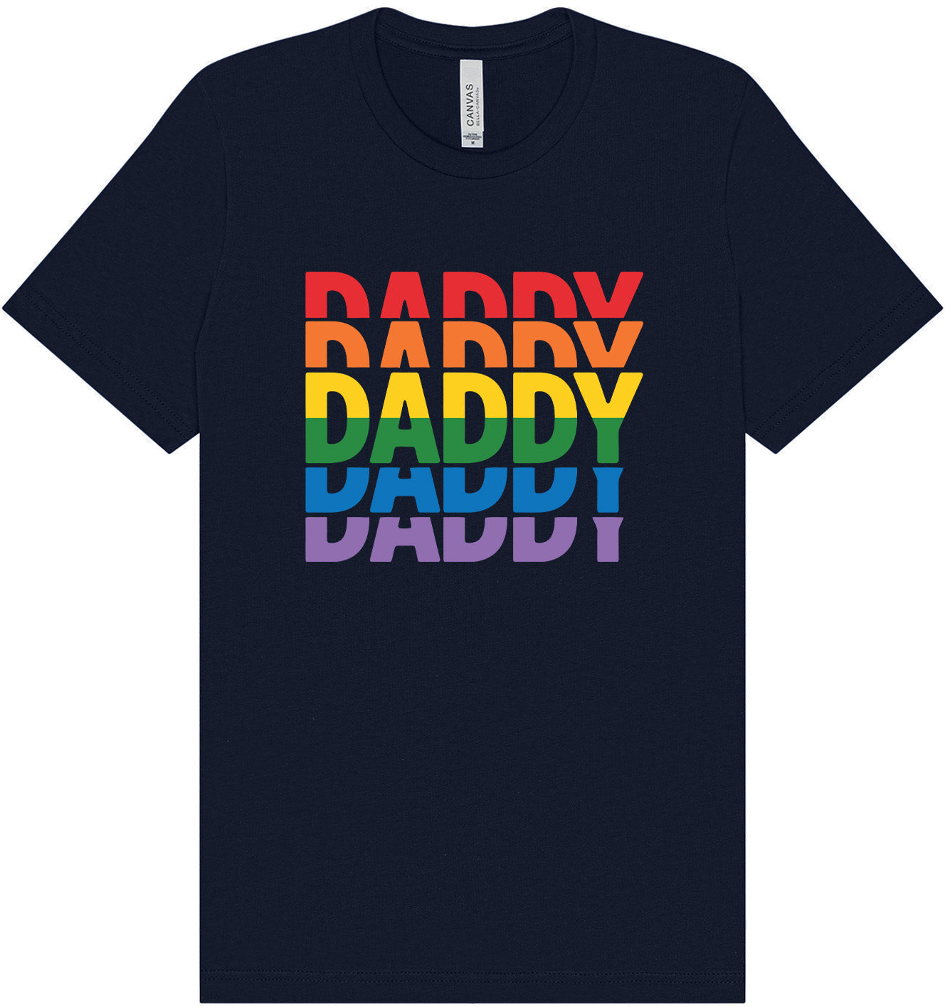 Daddy Pride Adult Bella Canvas Shirt