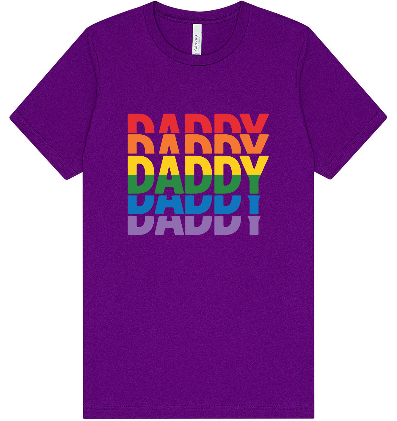 Daddy Pride Adult Bella Canvas Shirt