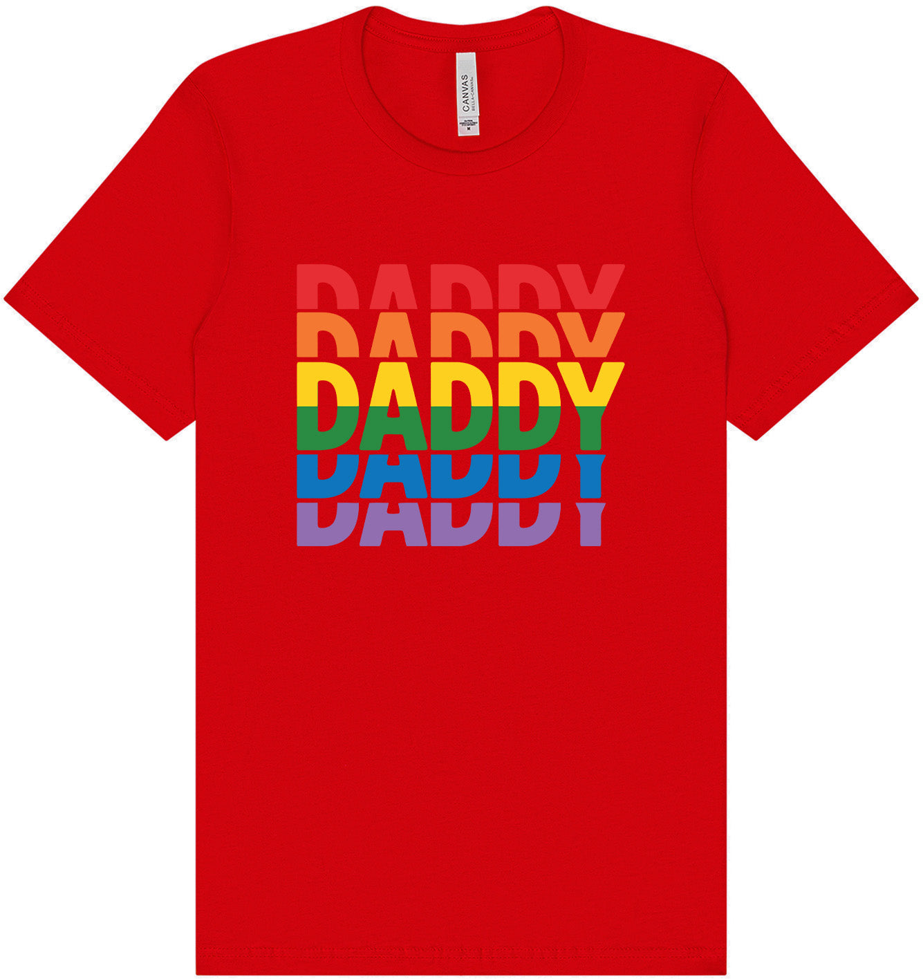 Daddy Pride Adult Bella Canvas Shirt