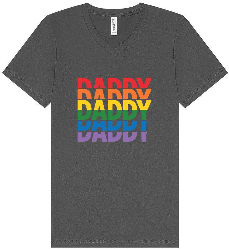 Daddy Pride Unisex V-Neck Shirt