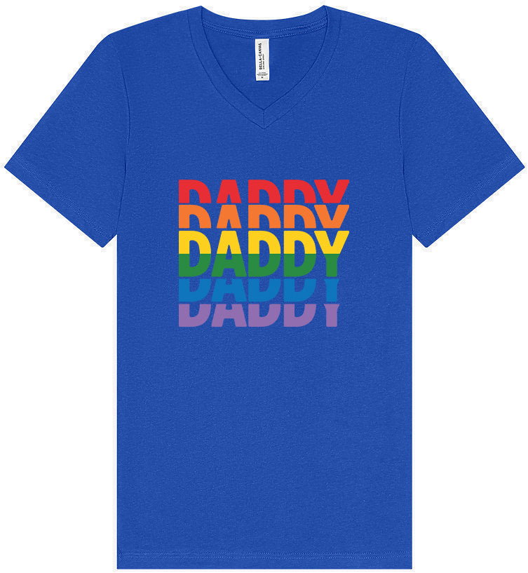 Daddy Pride Unisex V-Neck Shirt