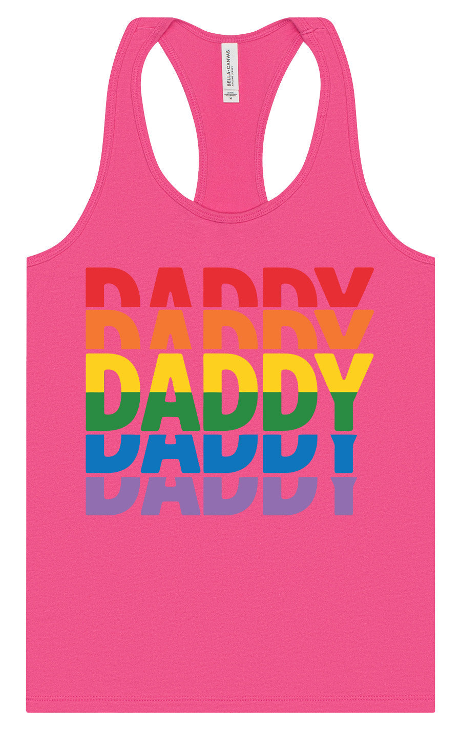 Daddy Pride Women's Racerback Tank