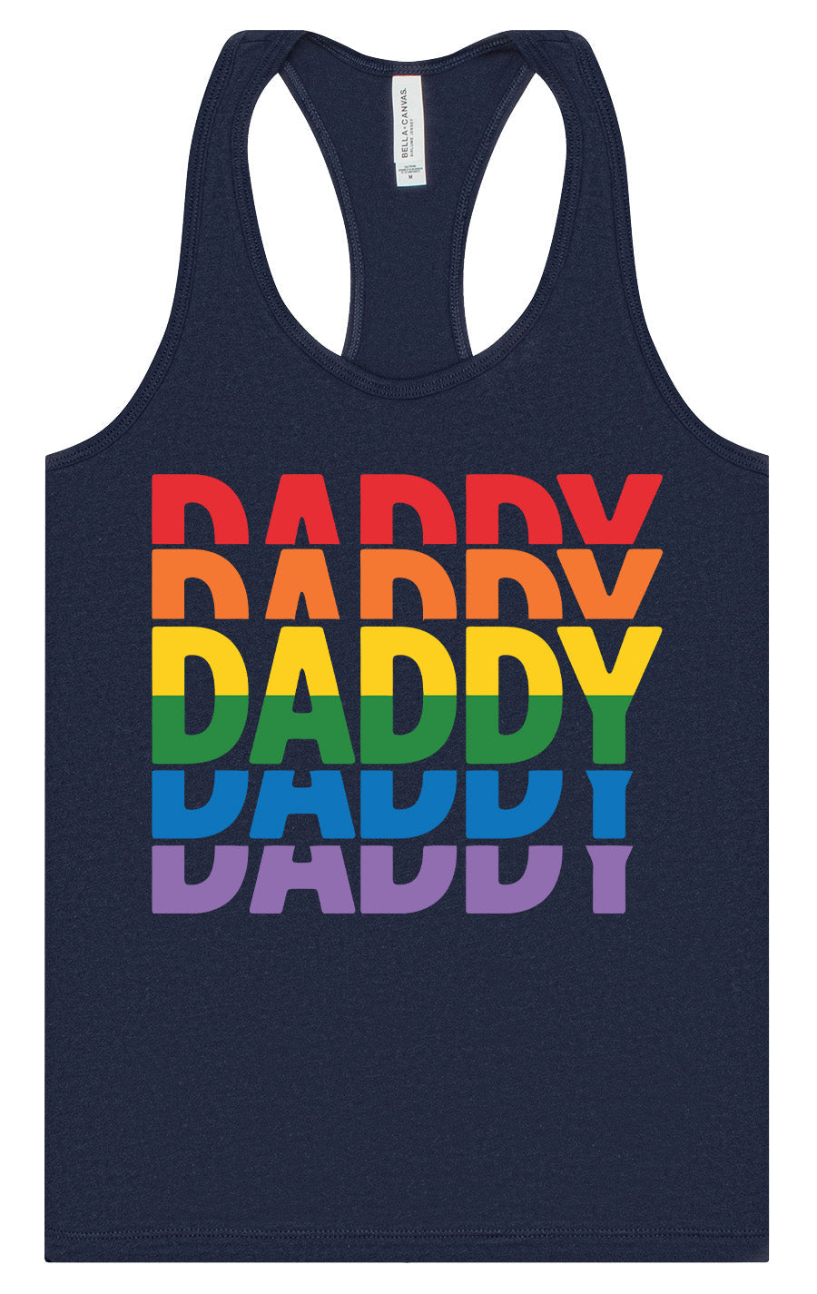 Daddy Pride Women's Racerback Tank