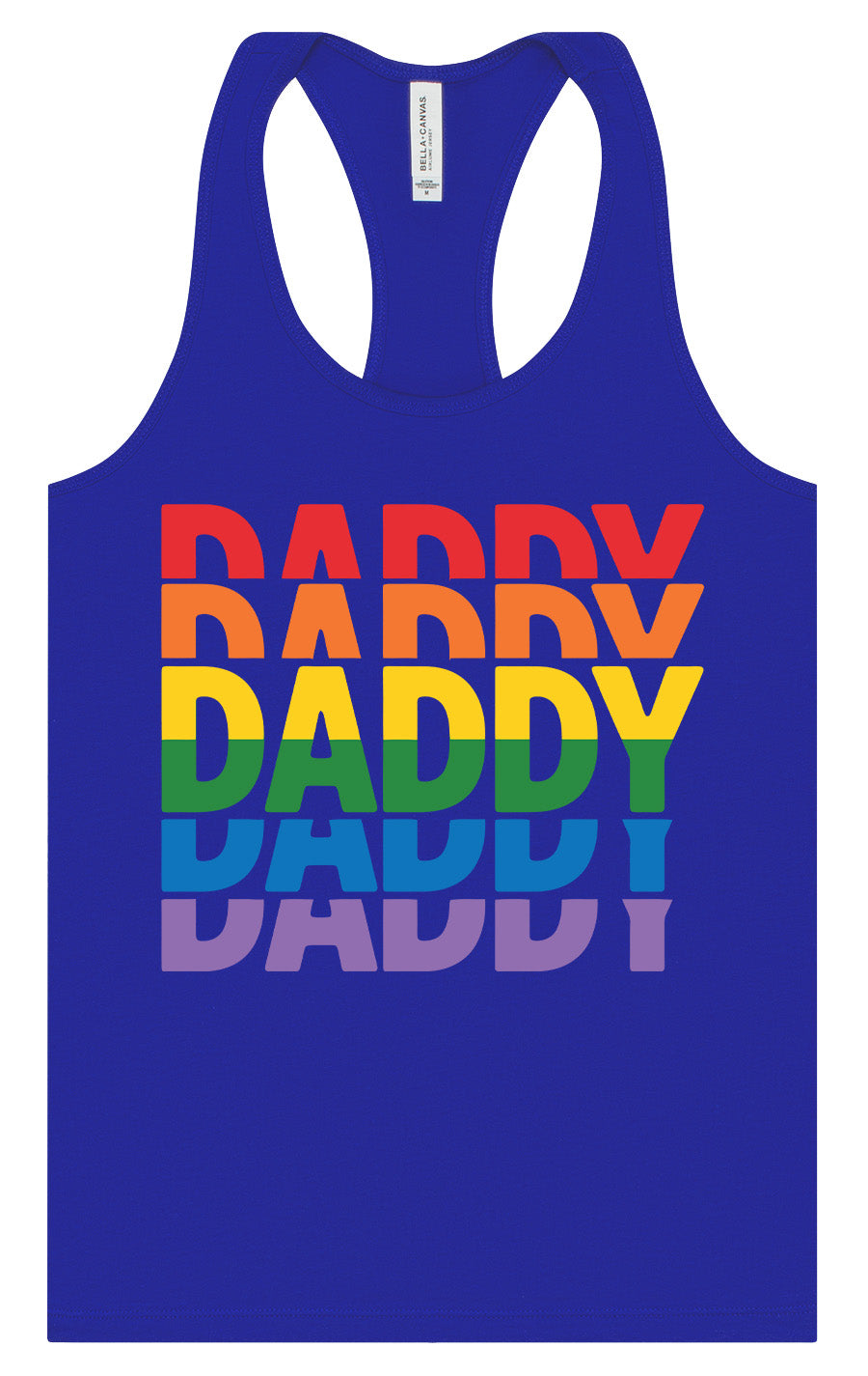 Daddy Pride Women's Racerback Tank