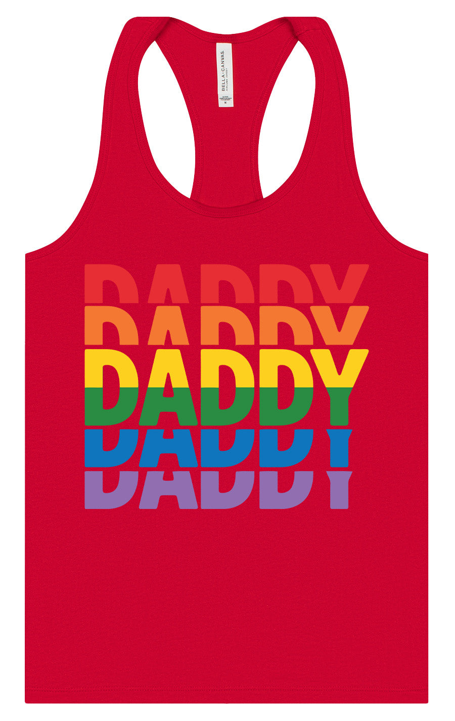 Daddy Pride Women's Racerback Tank