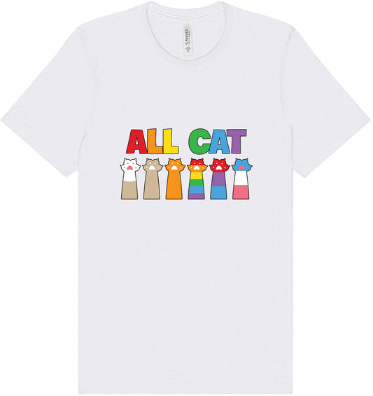All Paws for Pride Adult Bella Canvas Shirt
