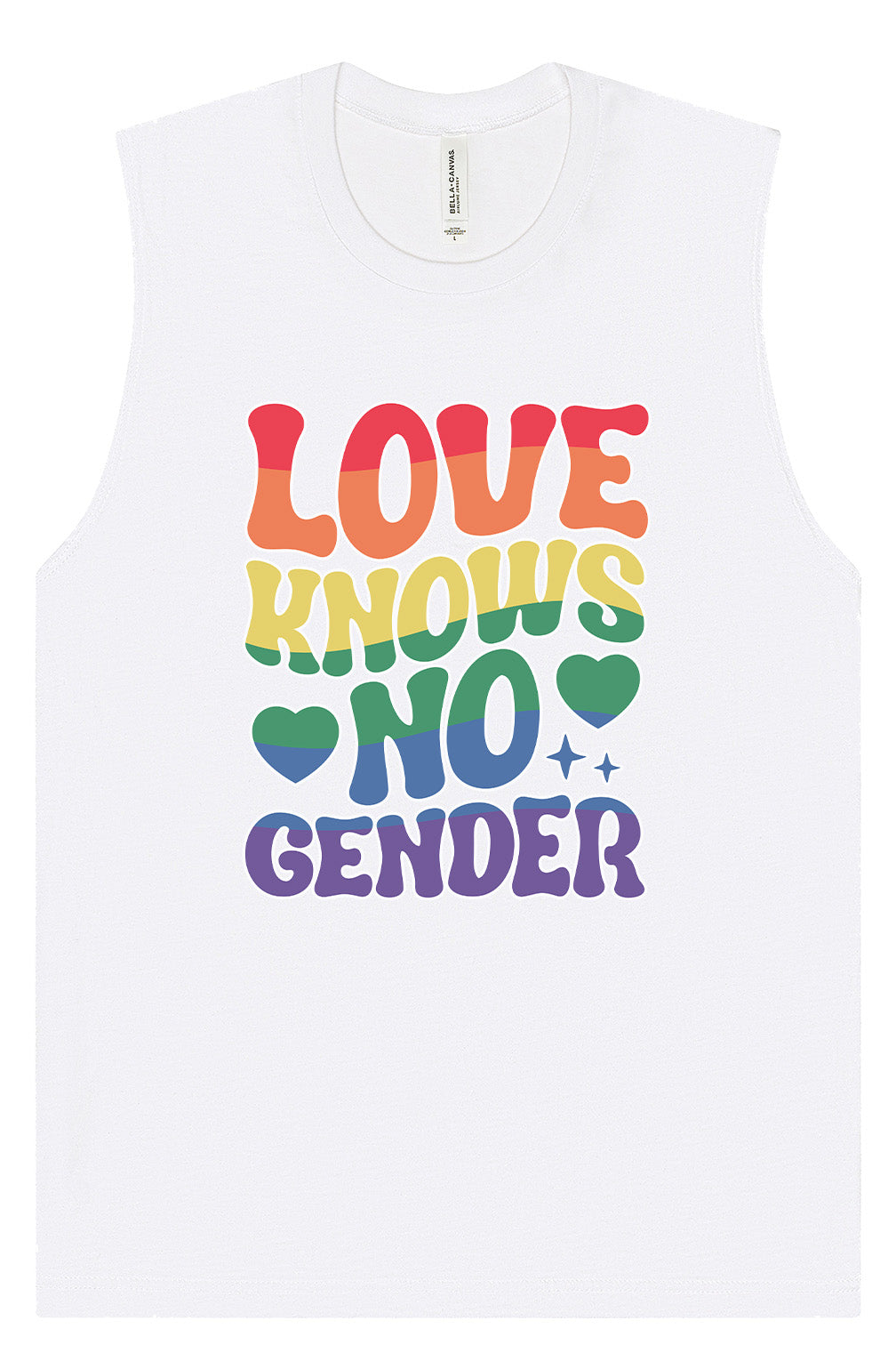 Love Knows No Gender Muscle Tank