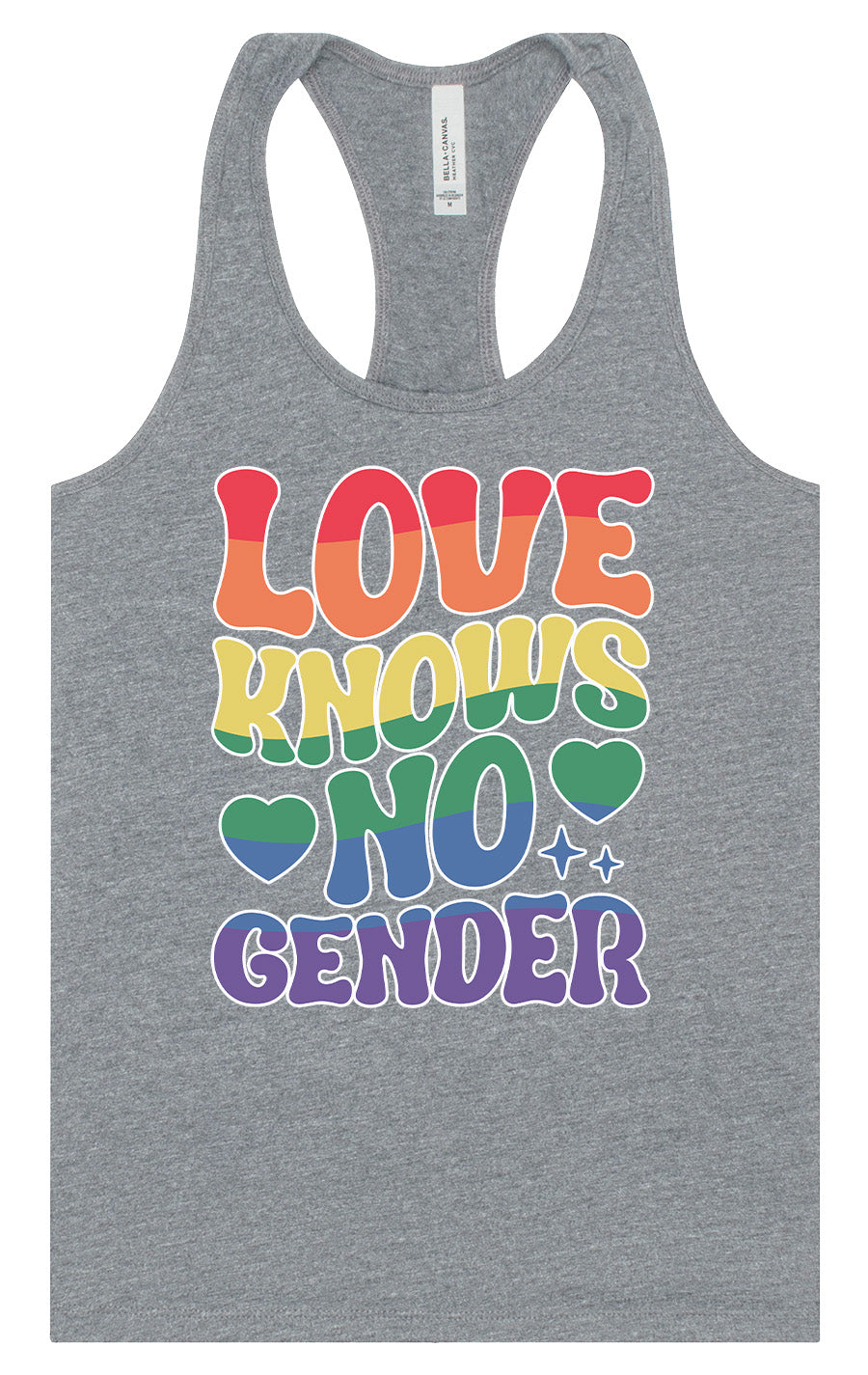Love Knows No Gender Women's Racerback Tank