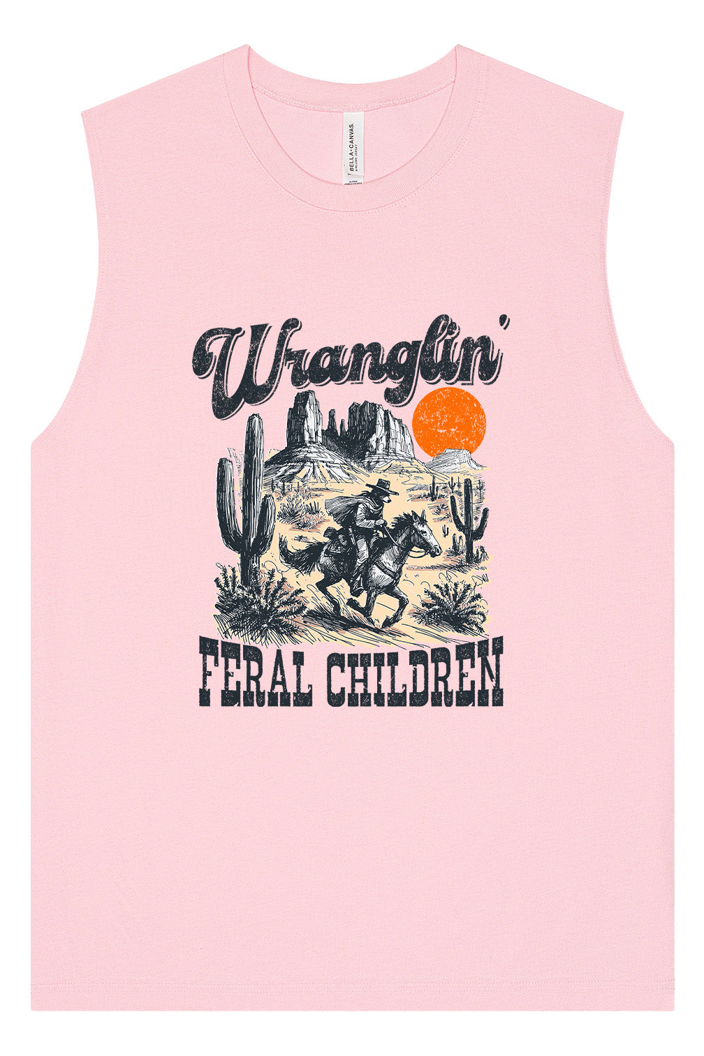Wranglin' Feral Children Muscle Tank