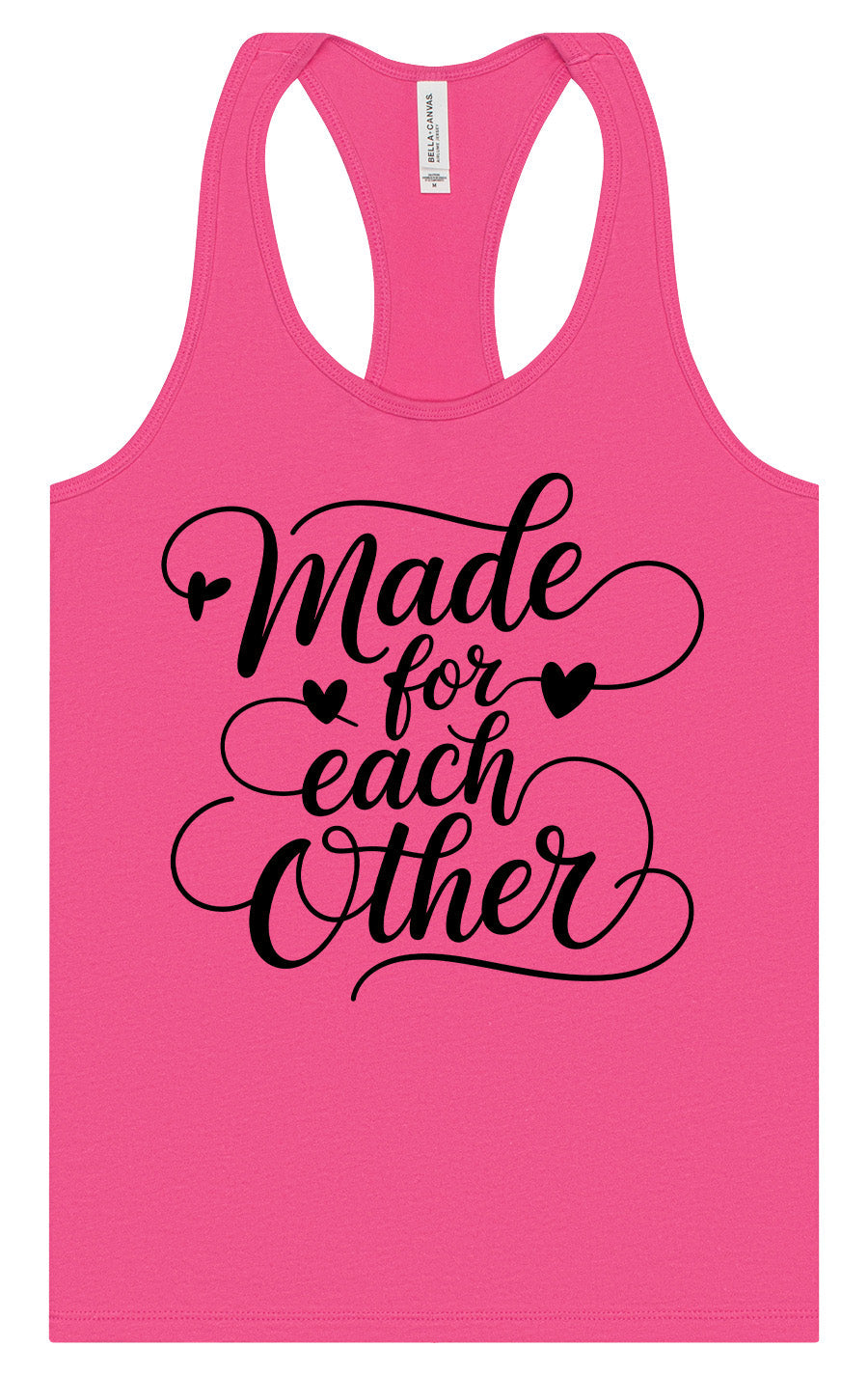 Made for Each Other Women's Racerback Tank