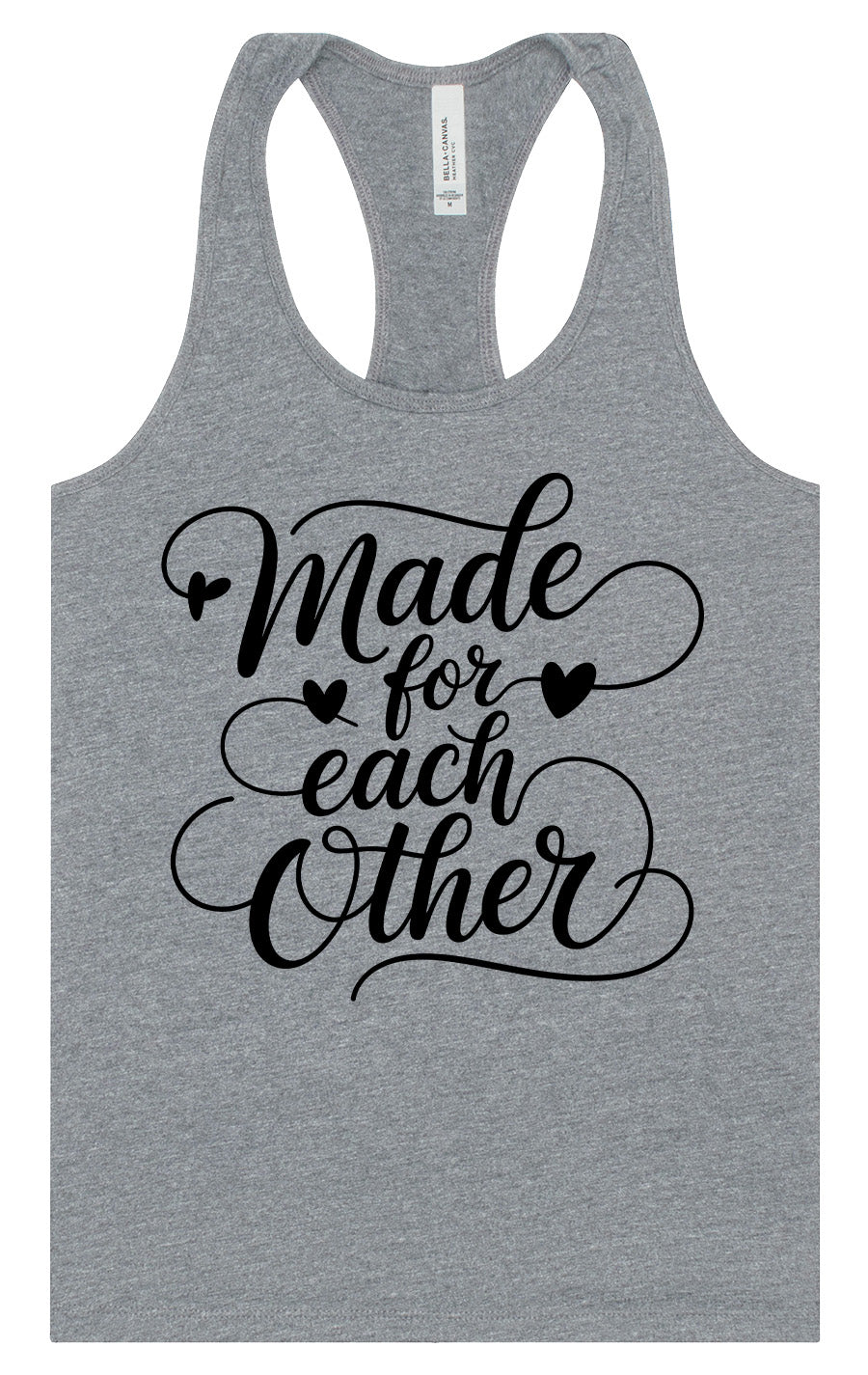 Made for Each Other Women's Racerback Tank