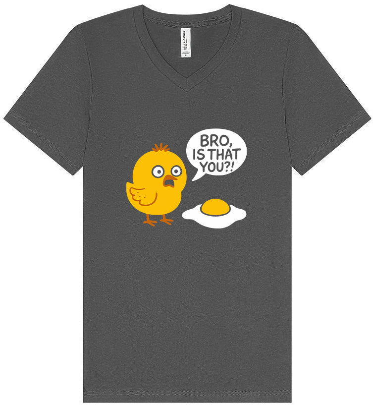 Bro, Is That You? Unisex V-Neck Shirt