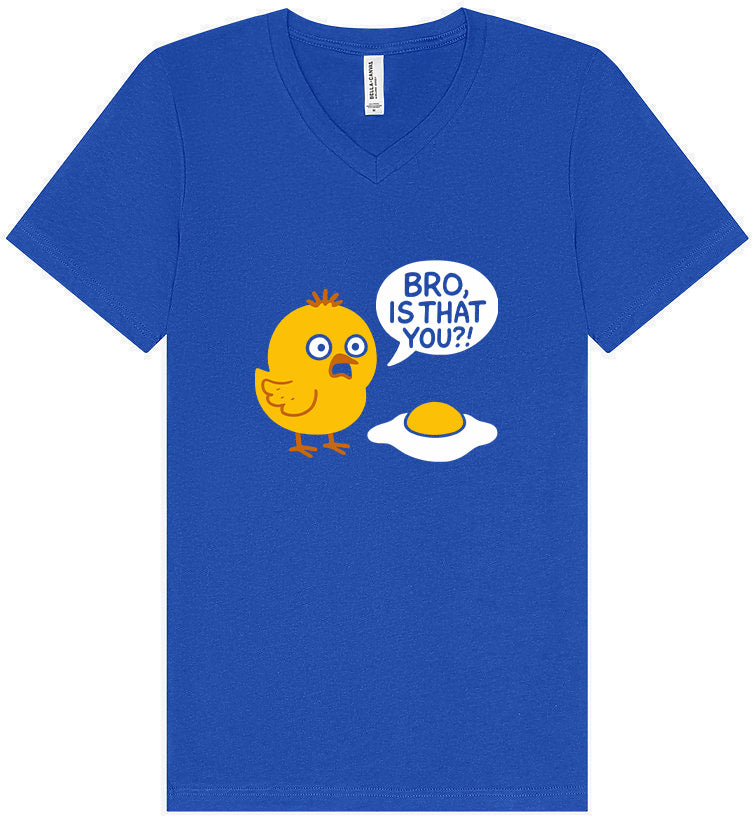 Bro, Is That You? Unisex V-Neck Shirt