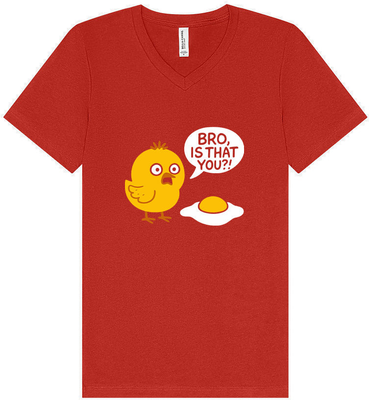 Bro, Is That You? Unisex V-Neck Shirt