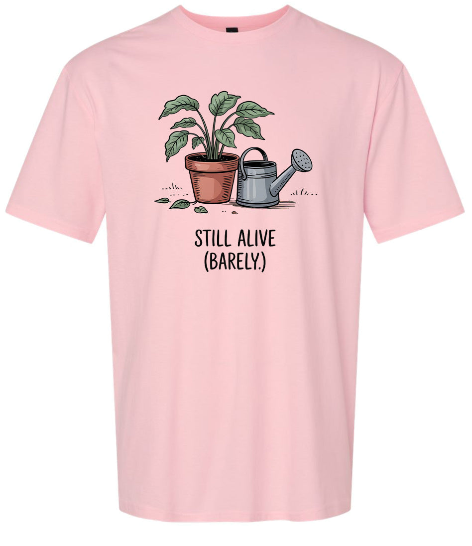 Still Alive Adult Gildan Soft Shirt