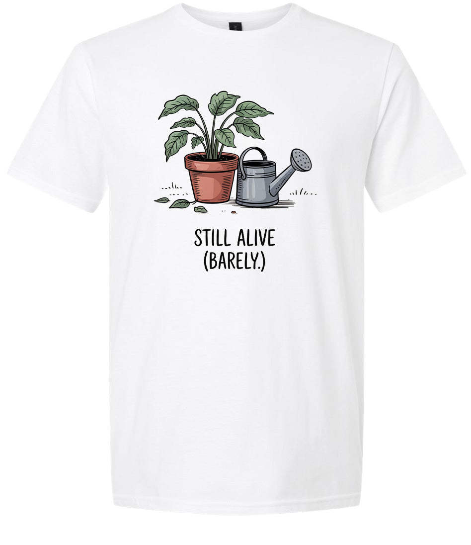 Still Alive Adult Gildan Soft Shirt