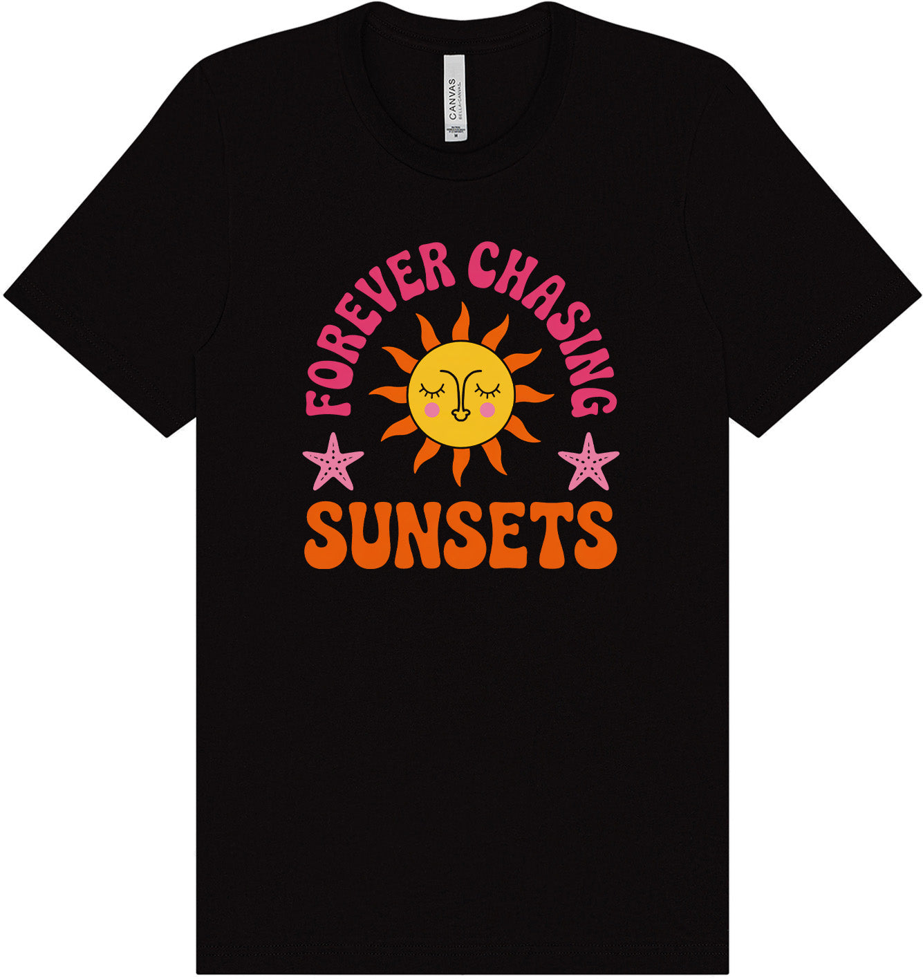 Forever Chasing Sunsets Adult Bella Canvas Shirt