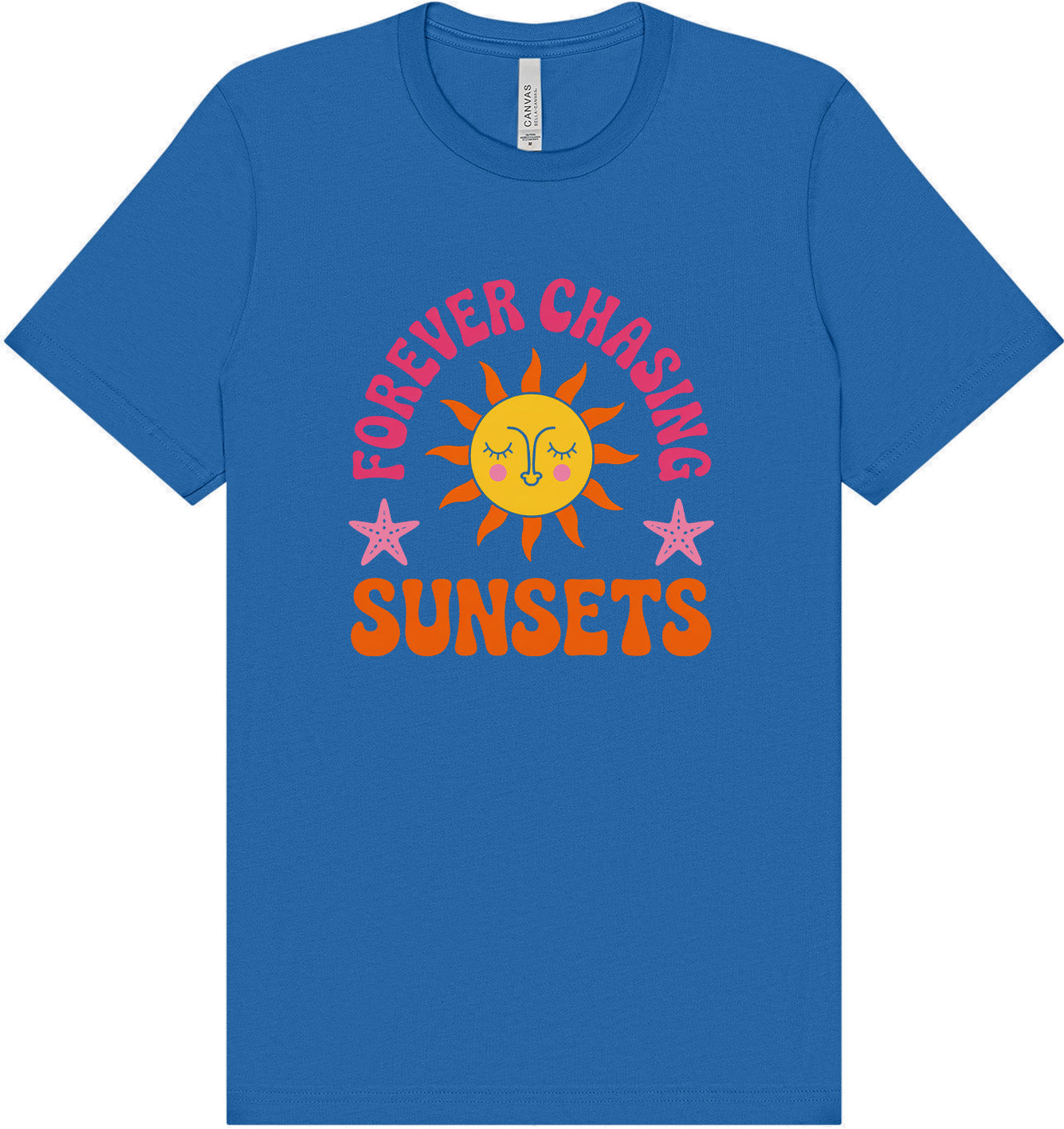 Forever Chasing Sunsets Adult Bella Canvas Shirt