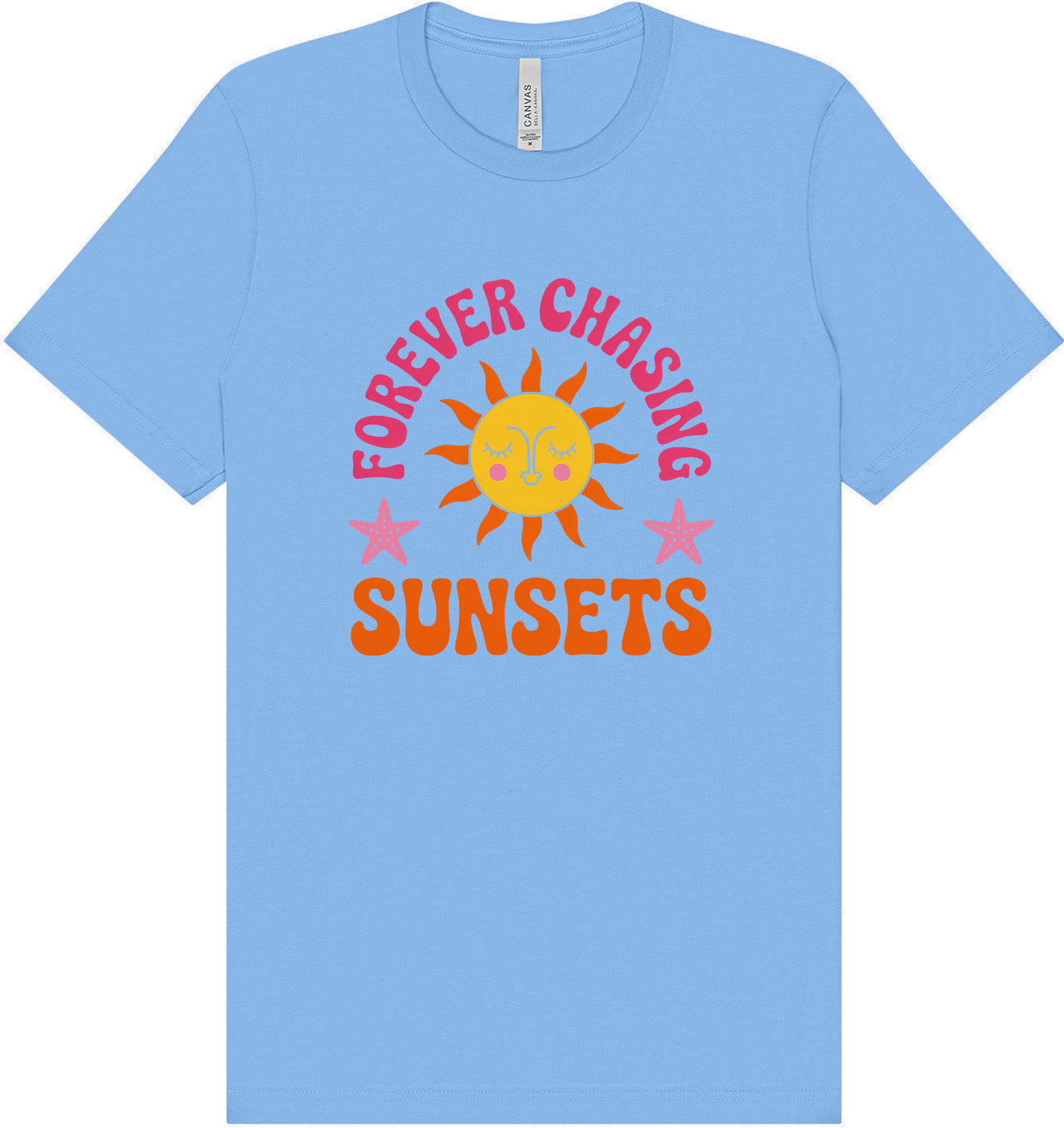 Forever Chasing Sunsets Adult Bella Canvas Shirt