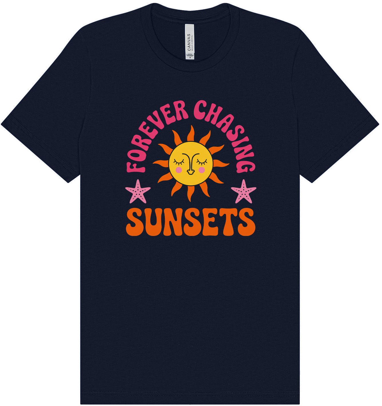 Forever Chasing Sunsets Adult Bella Canvas Shirt
