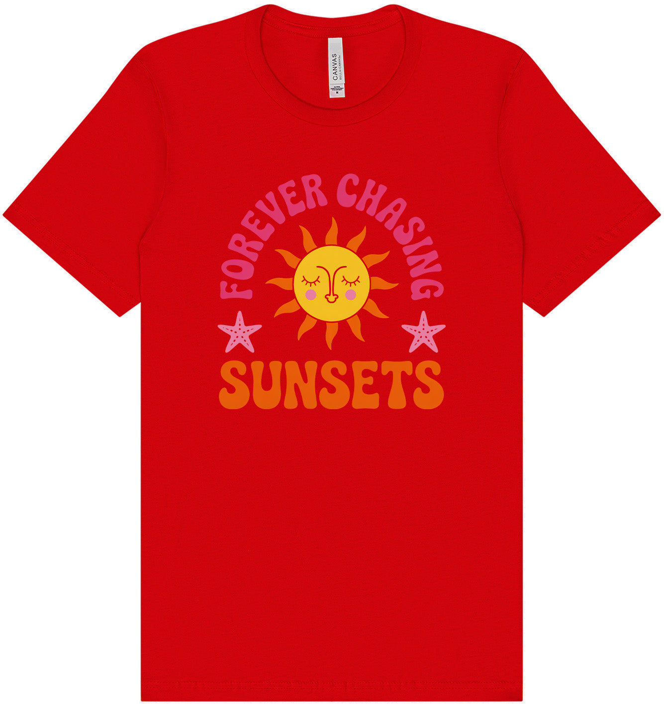 Forever Chasing Sunsets Adult Bella Canvas Shirt
