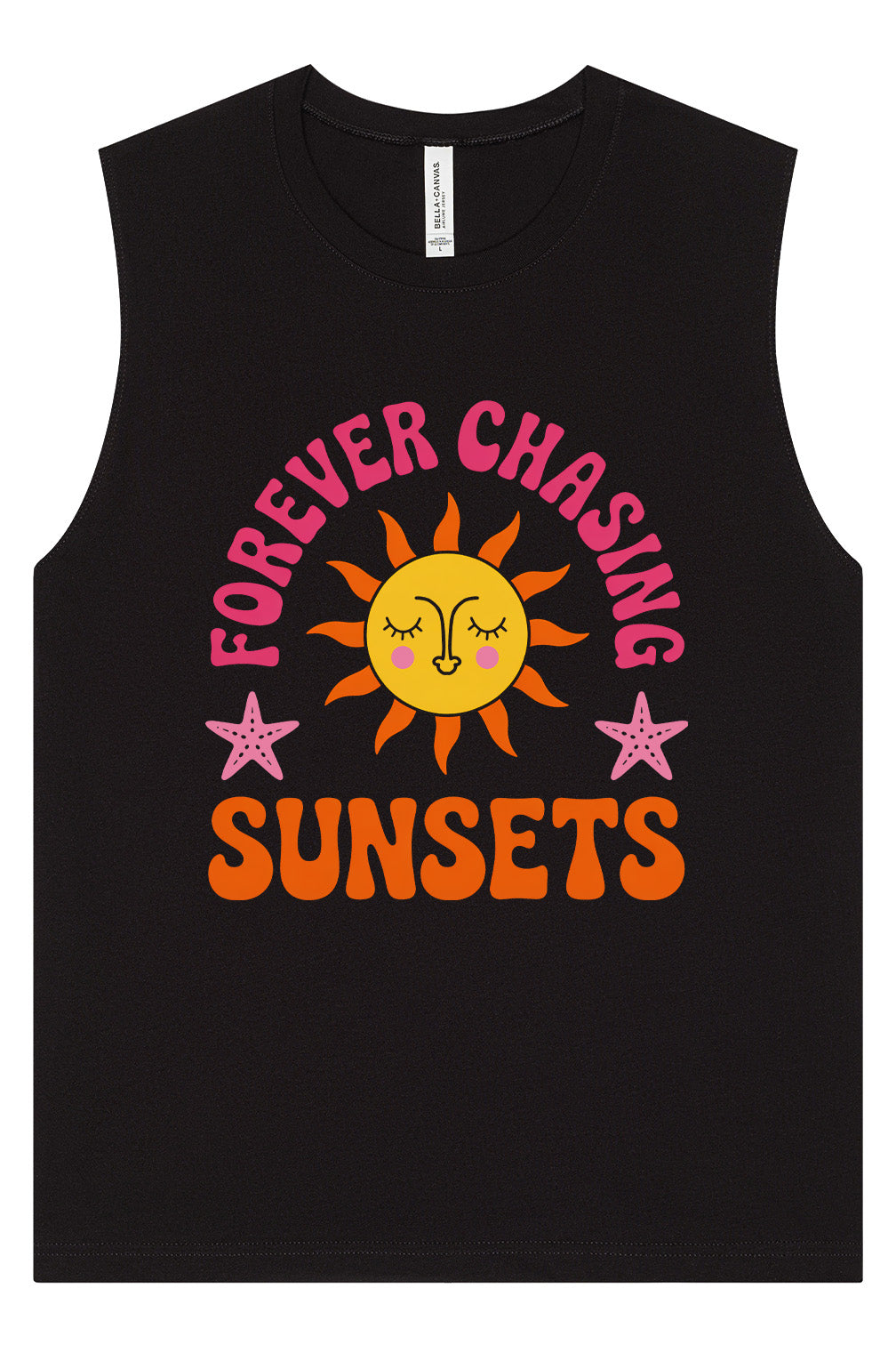 Forever Chasing Sunsets Muscle Tank