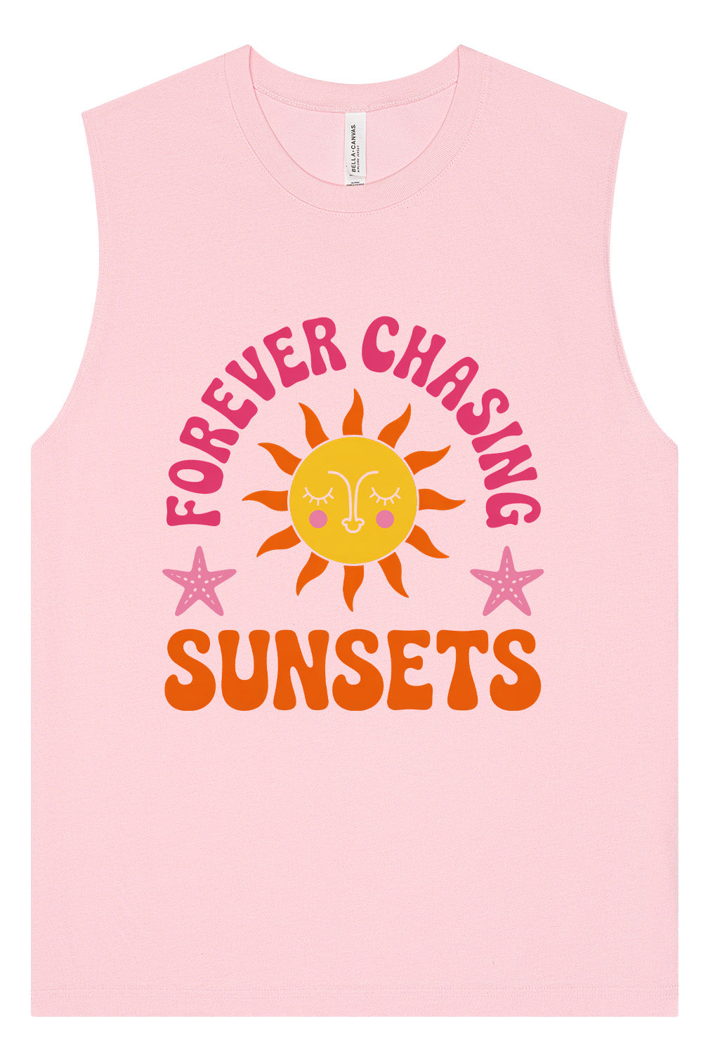 Forever Chasing Sunsets Muscle Tank
