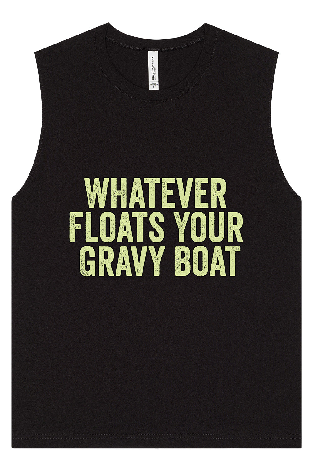 Floats Your Gravy Boat Muscle Tank