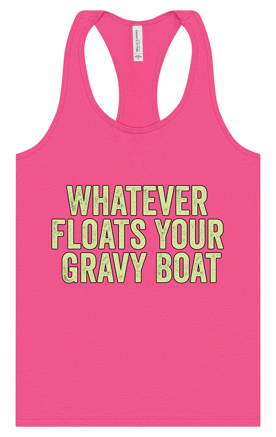 Floats Your Gravy Boat Women's Racerback Tank
