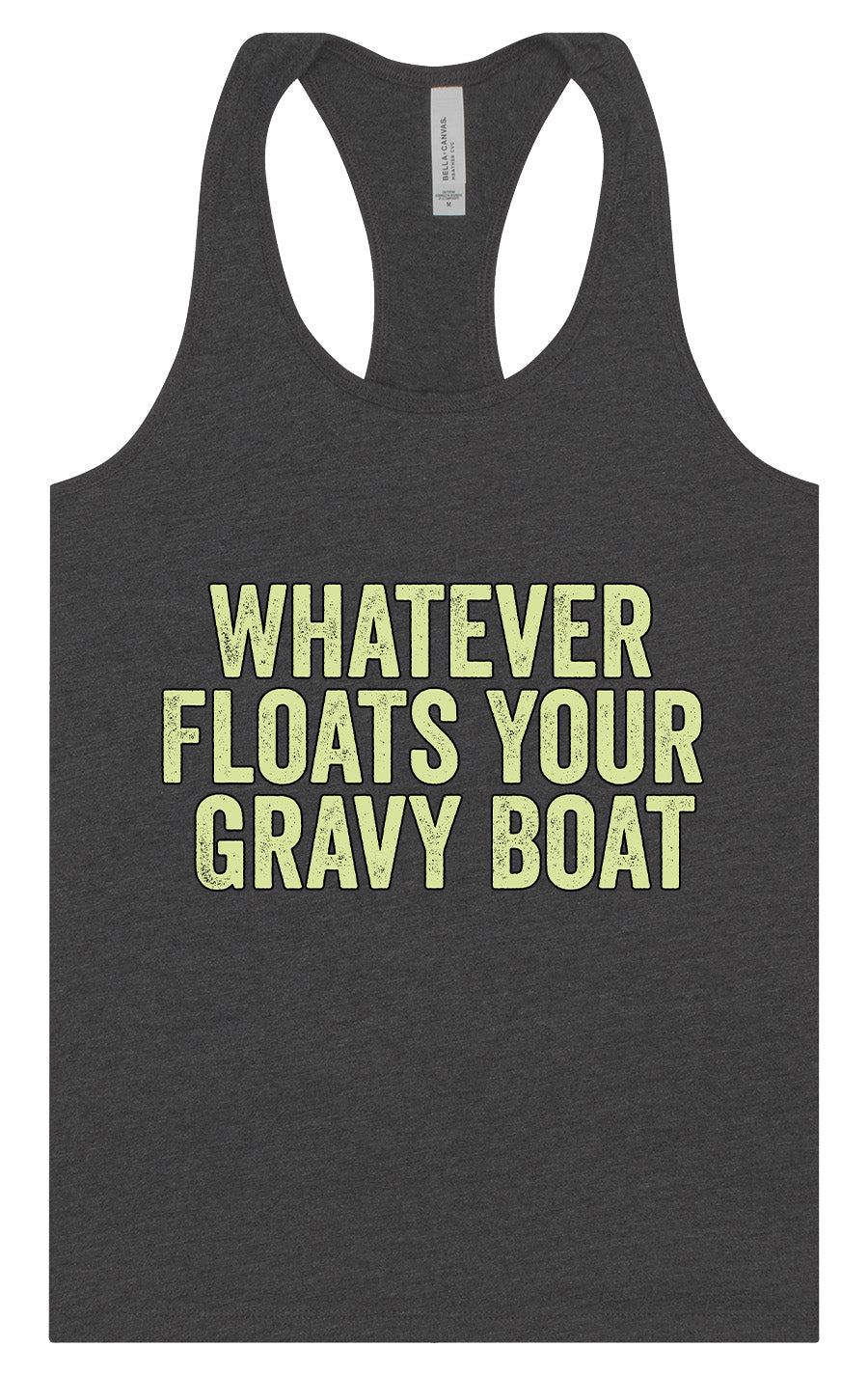 Floats Your Gravy Boat Women's Racerback Tank