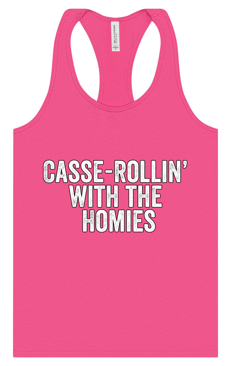Casserolin with the Homies Women's Racerback Tank