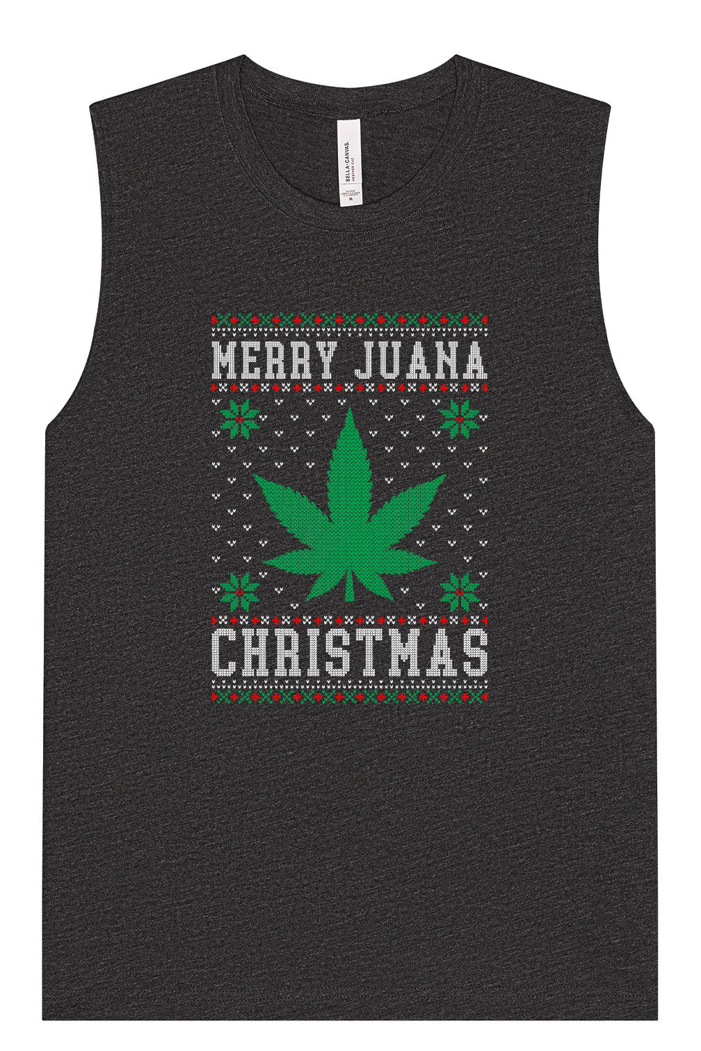 Merry Juana Christmas Muscle Tank