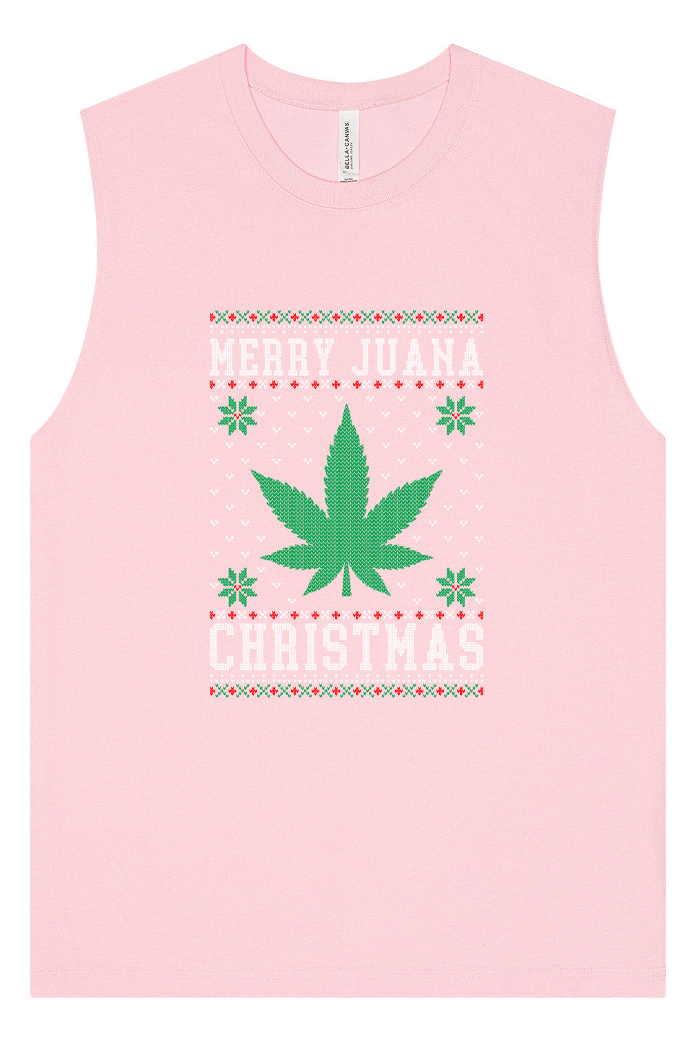 Merry Juana Christmas Muscle Tank