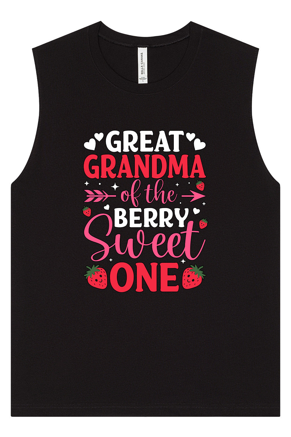 Great Grandma of the Berry Sweet One Muscle Tank