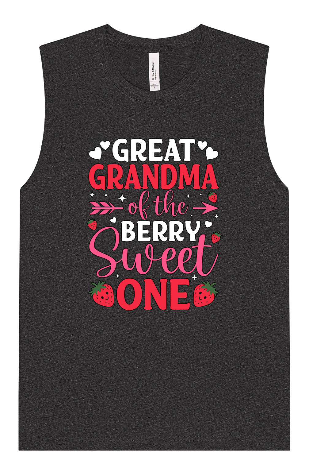 Great Grandma of the Berry Sweet One Muscle Tank