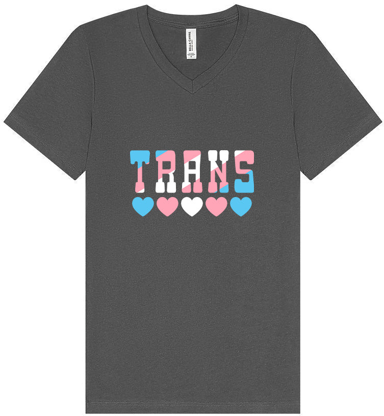 Trans Unisex V-Neck Shirt